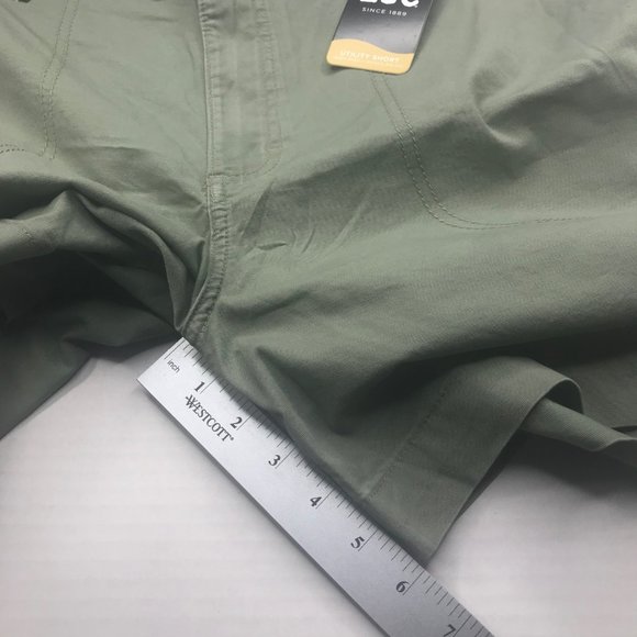 Lee Women's 14M Hi-Rise Regular Fit Deeplichengreen Utility Short New With Tags - Picture 9 of 13